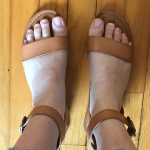leather sandals
